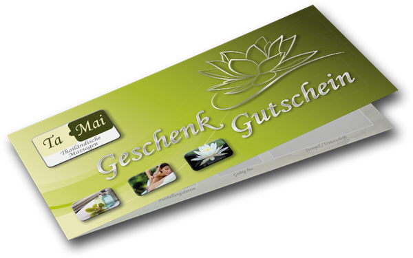 Thaimassage-Gutschein